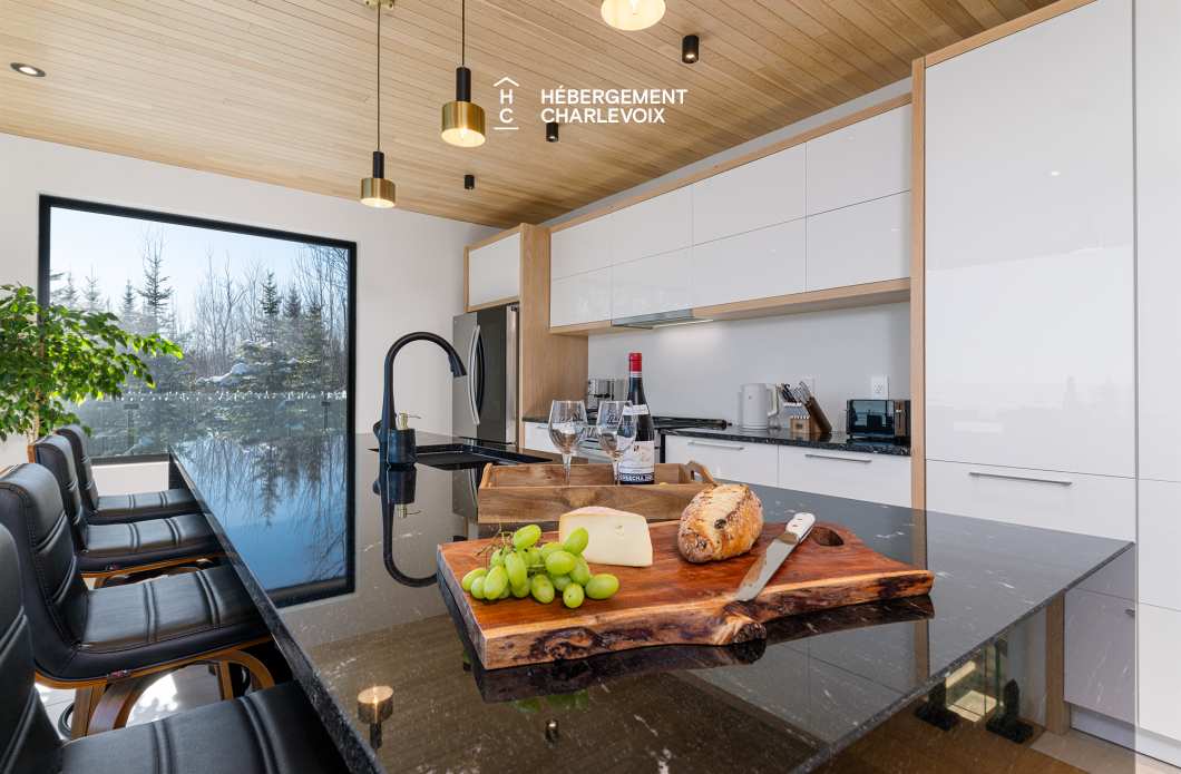 ALT-49 - Villa contemporaine offrant les splendeurs du St-Laurent!